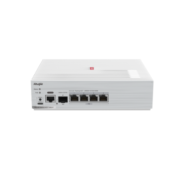 RG-SF2920U-4GT1MS-P 4-Port GE All-Optical PoE Switch